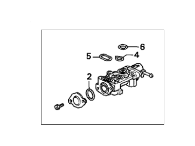 1996 Honda Prelude Idle Control Valve - 16500-P13-000