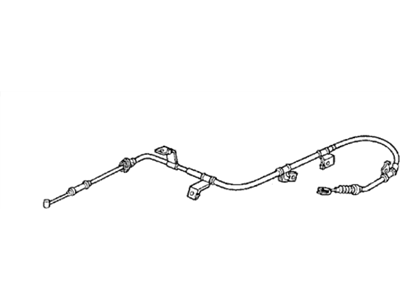 Honda 47560-SS0-023 Wire A, Driver Side Parking Brake