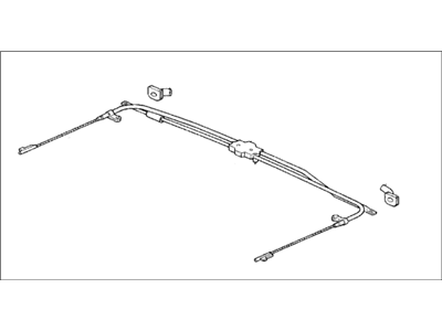 Honda 70400-SS0-003 Cable Assembly, Sunroof