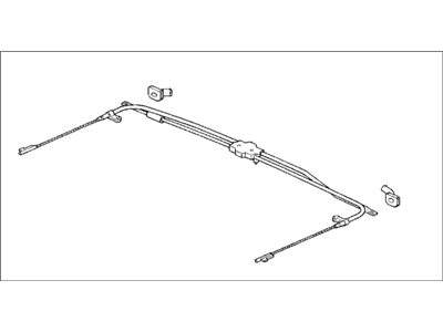 1992 Honda Prelude Sunroof Cable - 70400-SS0-003