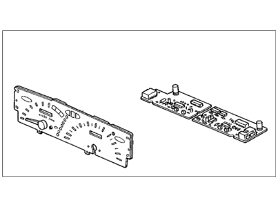 1996 Honda Prelude Tachometer - 78125-SS0-A11