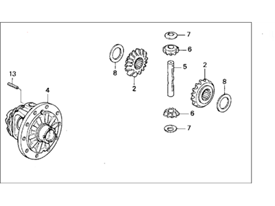 Honda 41100-P15-315