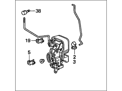 Honda 72150-S00-A01