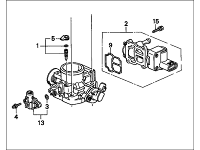 Honda 16400-P2E-A01