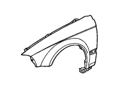 Honda 60211-S04-A00ZZ Panel, Right Front Fender