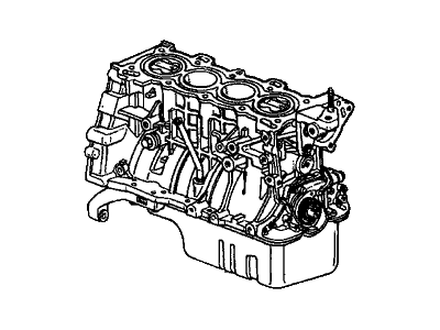 Honda 10002-P2E-A05 General Assy., Cylinder Block