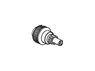 Honda Del Sol Starter Drive - 31204-P2C-004