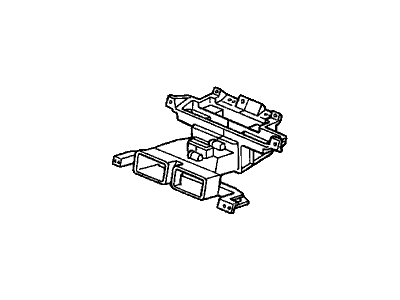 Honda 77411-S01-A01 Duct, Center Air Conditioner