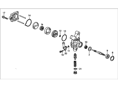 Honda 56110-P2A-013