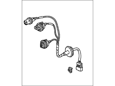 2007 Honda Element Light Socket - 33502-SCV-A01