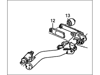 Honda 52370-SCV-A91 Arm, Right Rear Trailing