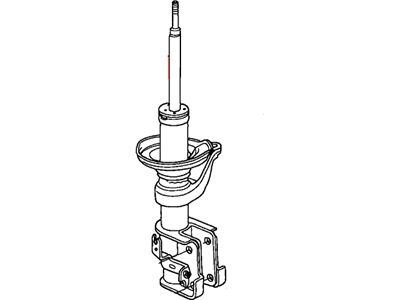 Honda 51606-SCV-A92 Shock Absorber Unit, Left Front