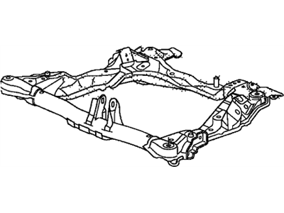 Honda 50200-SCV-A00 Sub-Frame, Front Suspension