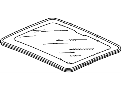 Honda 85200-SCV-A11 Panel, Glass