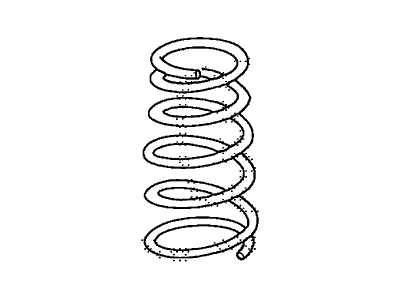 Honda 52441-SCV-A01 Spring, Rear