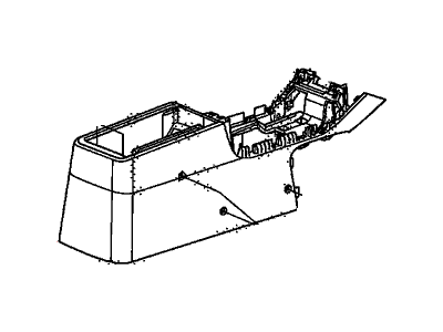 Honda Element Center Console Base - 83420-SCV-A91ZA