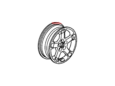 2008 Honda Element Rims - 42700-SCV-A92