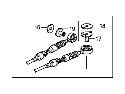 Honda 54310-SCV-A03 Wire, Change