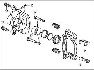 Honda 45018-S9A-A02RM