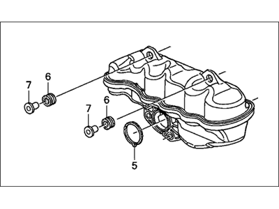 Honda 17160-RTA-000