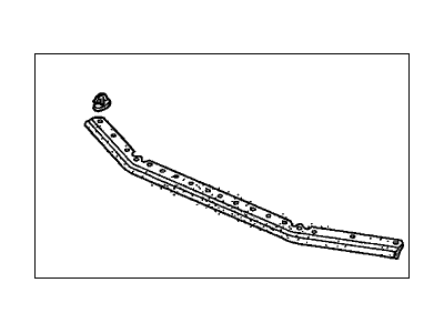 Honda 74142-SCV-A01 Rubber, FR. Hood Seal