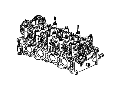 Honda 10003-RAA-A03 General Assembly, Cylinder Head