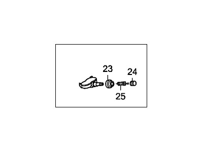 Honda 42753-SHJ-A82 Sensor Assembly, Tpms