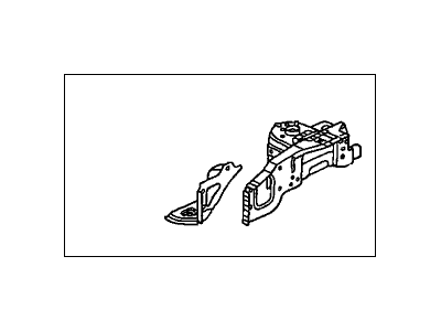 Honda 60750-SCV-A11ZZ Housing, L. FR. Shock Absorber