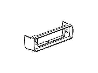 Honda 33309-657-670 Garnish, FR. Combination