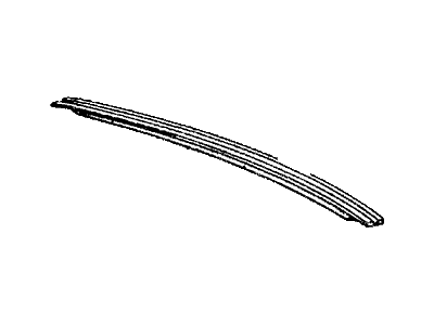 Honda 71861-663-020 Weatherstrip, Roof