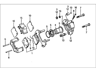 Honda 45230-663-674