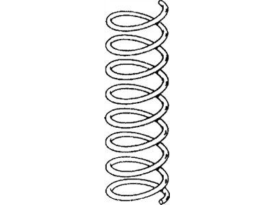 Honda 52441-657-671 Spring, Rear (Chuo Hatsujo)