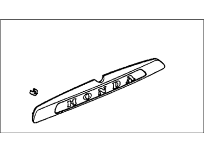 Honda 87320-663-000 Emblem, Rear