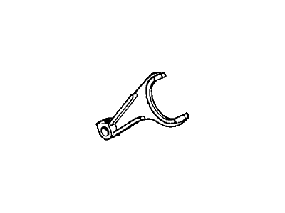 Honda 24111-639-000 Fork, Reverse Shift