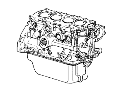 1977 Honda Civic Cylinder Head - 10003-657-810