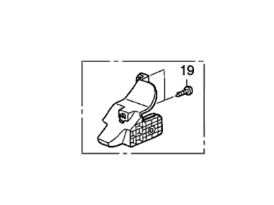 Honda 06150-SHJ-A01 Leg Kit A, L. Headlight Mounting