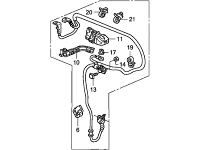 Honda 32410-SHJ-A40 Cable Assembly, Starter