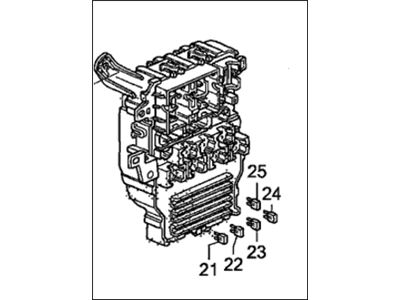 Honda 38200-SHJ-A64 Box Assembly, Fuse