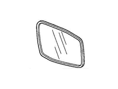 Honda 76203-SHJ-A12 Mirror Sub-Assembly, Passenger Side (R1400)