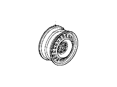 Honda 42700-SHJ-C01 Disk, Wheel (16X7J)