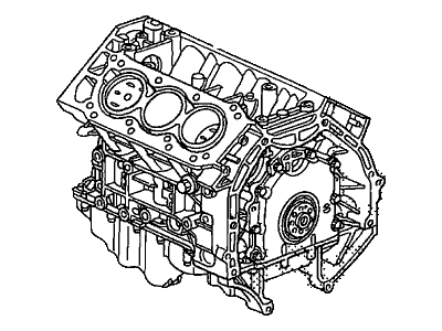 2006 Honda Odyssey Engine - 10002-RGL-A01