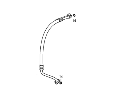 Honda 80311-SHJ-A11 Hose, Suction