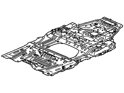 2006 Honda Odyssey Floor Pan - 65111-SHJ-A00ZZ