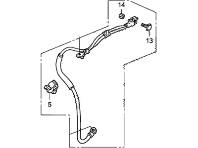 Honda 32600-SHJ-A40 Cable Assembly, Ground