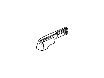 Honda 81199-SHJ-A01ZA Cover, FR. Rail (Outer) *G64L*(SWS) (OLIVE)
