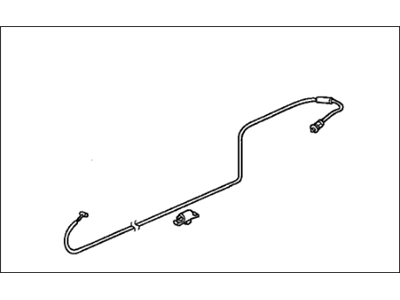 Honda 74411-SHJ-A01 Cable, Fuel Lid Opener