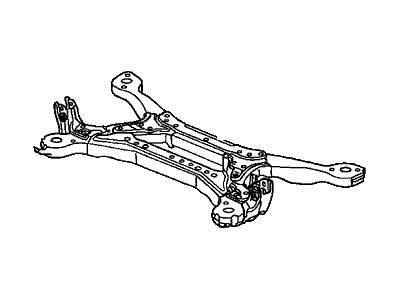 Honda 50300-SHJ-A01 Sub-Frame, Rear