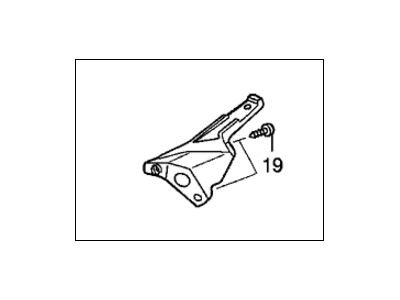 Honda 06100-SHJ-A11 Leg Kit B, R. Headlight Mounting