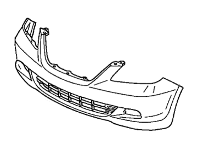 Honda Odyssey Bumper - 04711-SHJ-A80ZZ