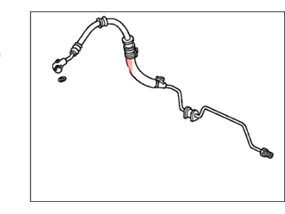 Honda 53713-SHJ-A02 Hose, Power Steering Feed (Driver Side)